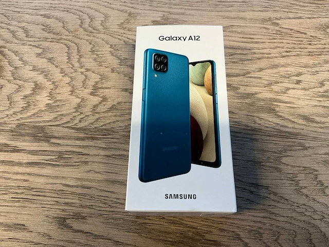 Samsung galaxy a12 64gb blauw - afbeelding 8 van  9