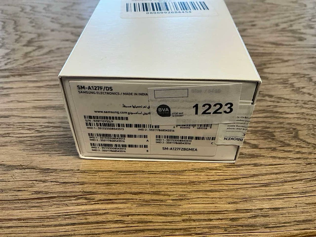 Samsung galaxy a12 64gb blauw - afbeelding 9 van  9