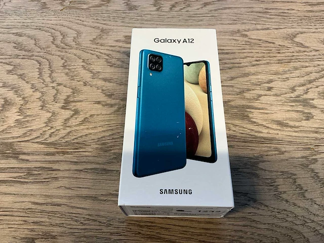 Samsung galaxy a12 64gb blauw - afbeelding 8 van  9