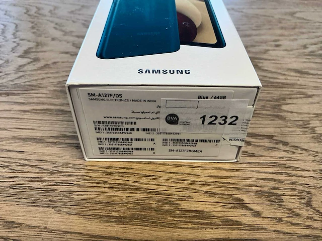 Samsung galaxy a12 64gb blauw - afbeelding 9 van  9