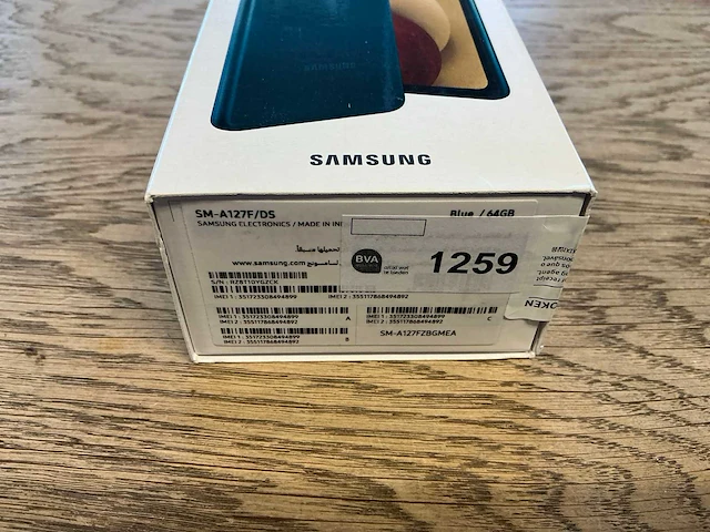 Samsung galaxy a12 64gb blauw - afbeelding 9 van  9