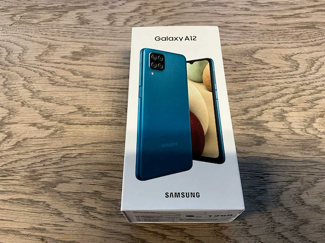 Samsung galaxy a12 64gb blauw - afbeelding 8 van  9