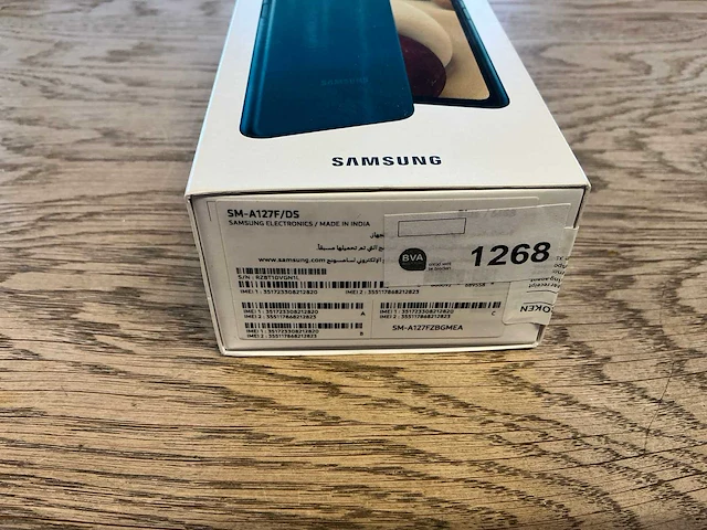Samsung galaxy a12 64gb blauw - afbeelding 9 van  9