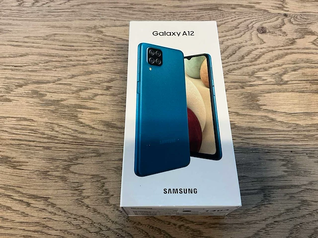 Samsung galaxy a12 64gb blauw - afbeelding 8 van  9