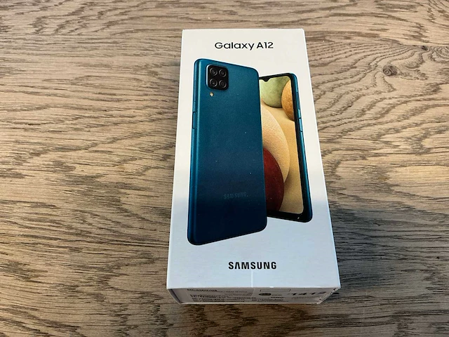 Samsung galaxy a12 64gb blauw - afbeelding 8 van  9