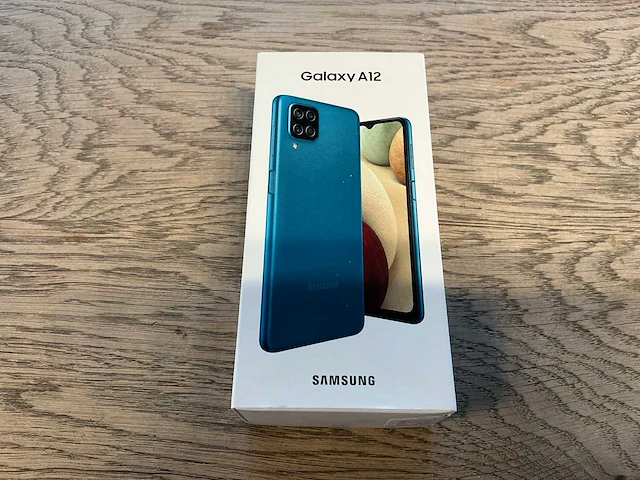 Samsung galaxy a12 64gb blauw - afbeelding 8 van  9