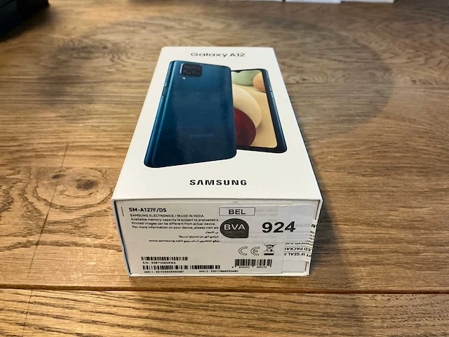 Samsung galaxy a12 64gb blauw - afbeelding 8 van  9