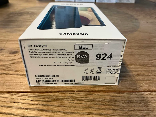 Samsung galaxy a12 64gb blauw - afbeelding 9 van  9