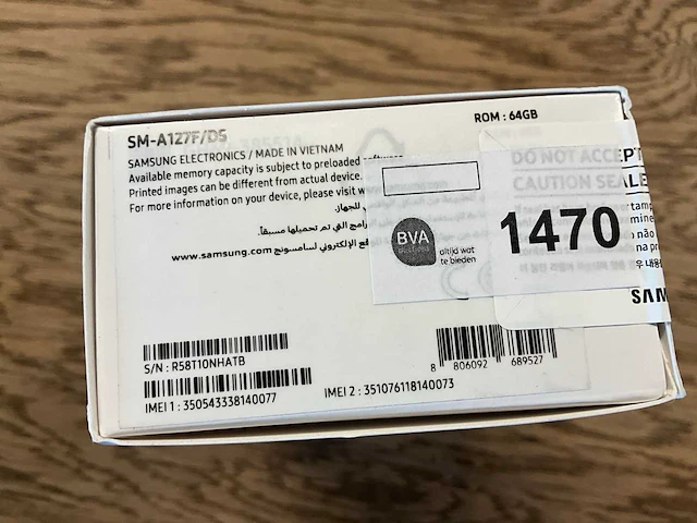 Samsung galaxy a12 64gb wit - afbeelding 6 van  6