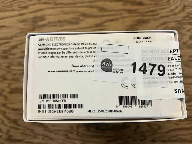 Samsung galaxy a12 64gb wit - afbeelding 6 van  6