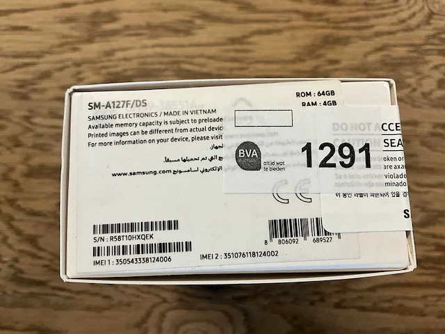 Samsung galaxy a12 64gb wit - afbeelding 6 van  6