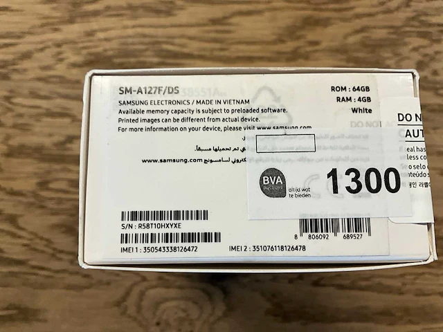 Samsung galaxy a12 64gb wit - afbeelding 6 van  6