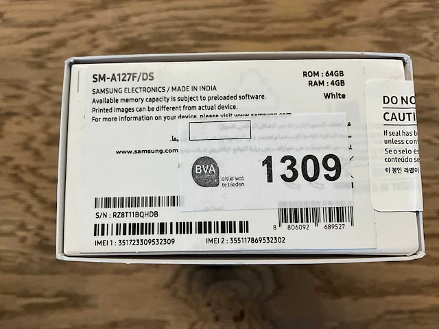 Samsung galaxy a12 64gb wit - afbeelding 6 van  6