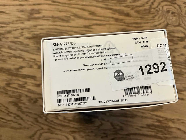 Samsung galaxy a12 64gb wit - afbeelding 6 van  6