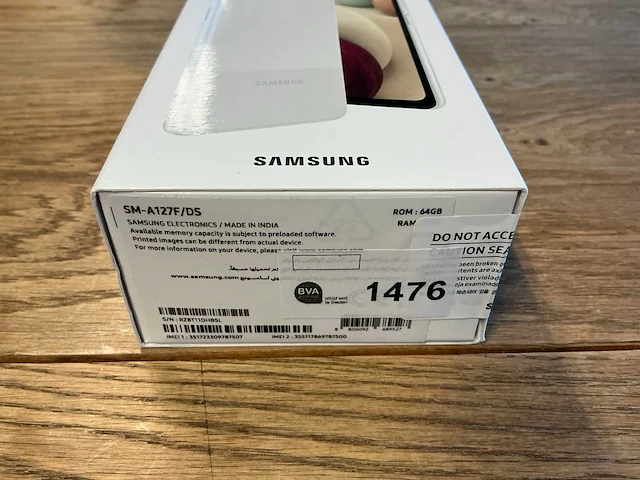 Samsung galaxy a12 64gb wit - afbeelding 2 van  2