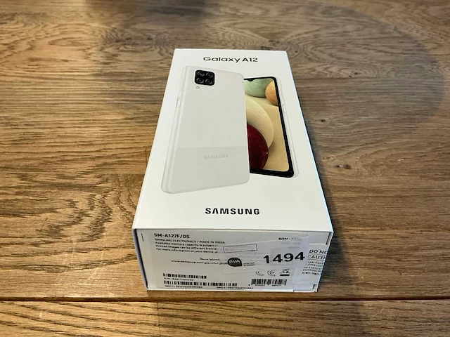 Samsung galaxy a12 64gb wit - afbeelding 1 van  2