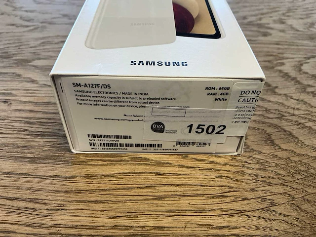 Samsung galaxy a12 64gb wit - afbeelding 2 van  4