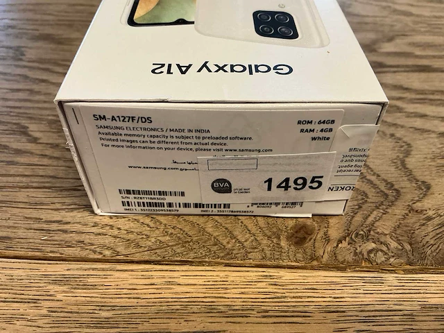 Samsung galaxy a12 64gb wit - afbeelding 5 van  6