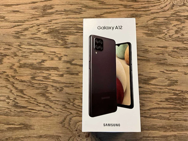 Samsung galaxy a12 64gb zwart - afbeelding 7 van  8