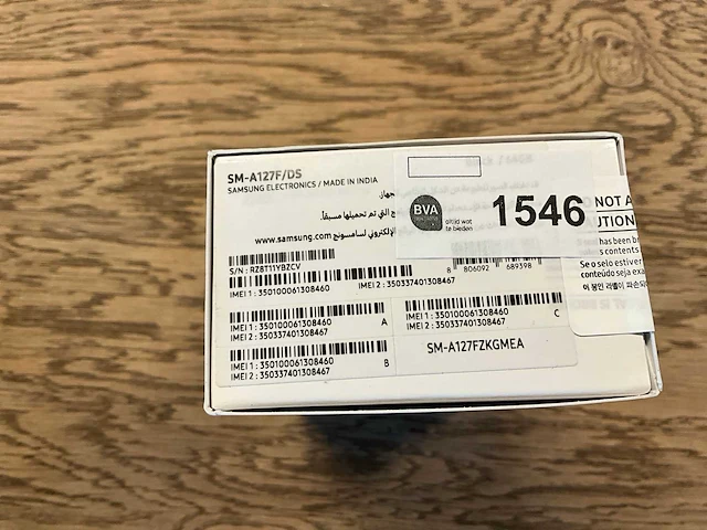Samsung galaxy a12 64gb zwart - afbeelding 8 van  8