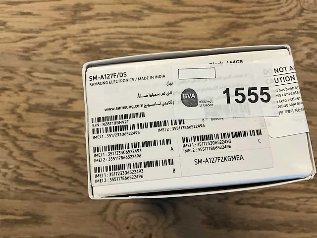 Samsung galaxy a12 64gb zwart - afbeelding 8 van  8