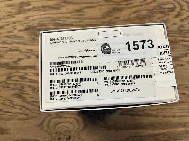 Samsung galaxy a12 64gb zwart - afbeelding 8 van  8