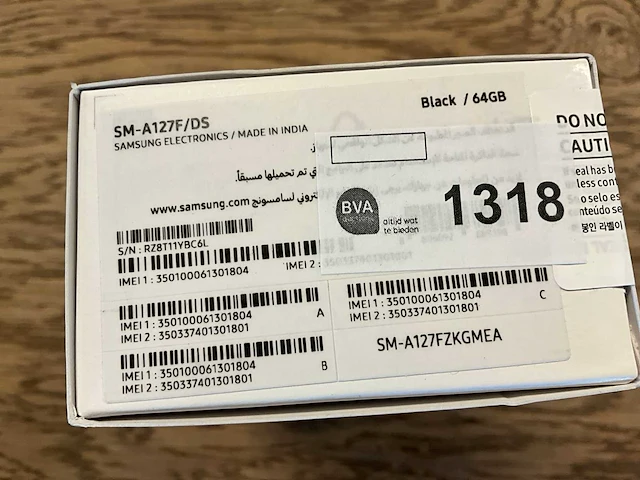 Samsung galaxy a12 64gb zwart - afbeelding 8 van  8