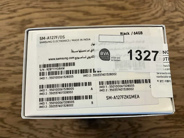 Samsung galaxy a12 64gb zwart - afbeelding 8 van  8