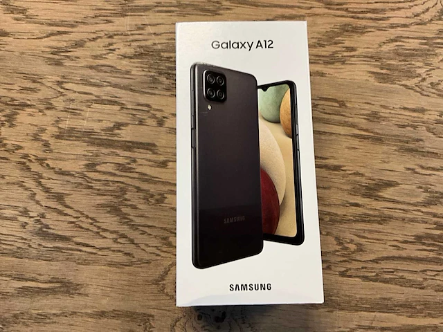 Samsung galaxy a12 64gb zwart - afbeelding 7 van  8