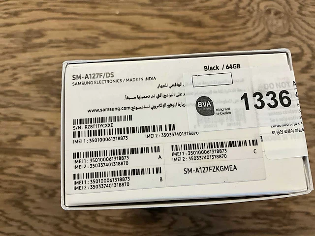Samsung galaxy a12 64gb zwart - afbeelding 8 van  8