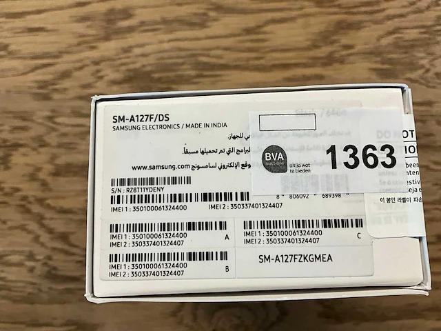Samsung galaxy a12 64gb zwart - afbeelding 8 van  8