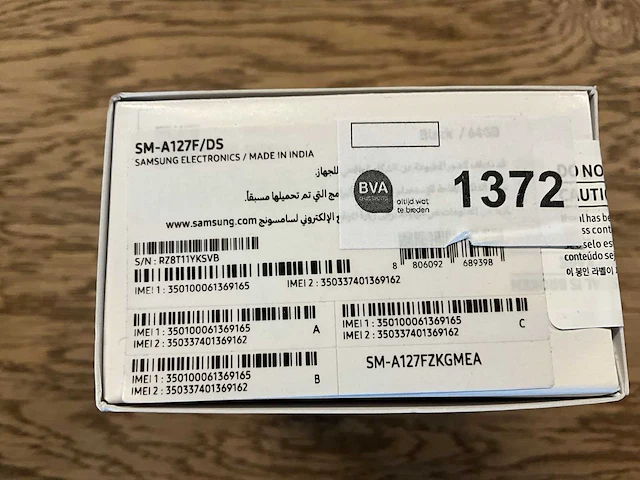 Samsung galaxy a12 64gb zwart - afbeelding 8 van  8
