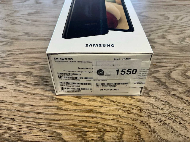 Samsung galaxy a12 64gb zwart - afbeelding 8 van  8