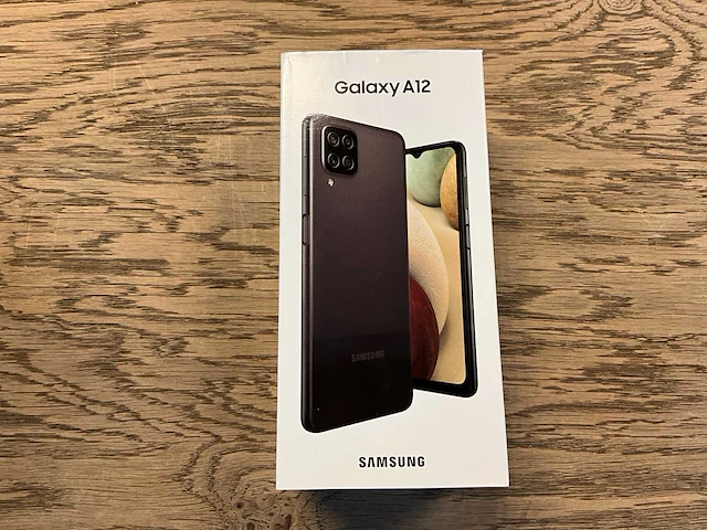 Samsung galaxy a12 64gb zwart - afbeelding 7 van  8