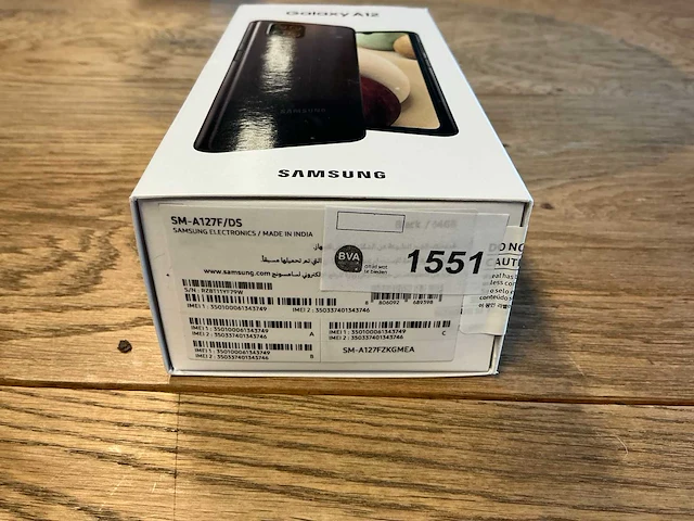 Samsung galaxy a12 64gb zwart - afbeelding 8 van  8