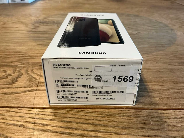 Samsung galaxy a12 64gb zwart - afbeelding 8 van  8