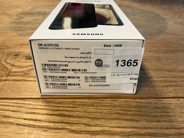 Samsung galaxy a12 64gb zwart - afbeelding 8 van  8