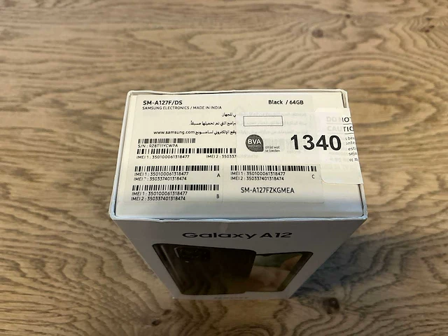 Samsung galaxy a12 64gb zwart - afbeelding 8 van  8