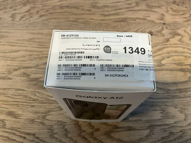 Samsung galaxy a12 64gb zwart - afbeelding 8 van  8