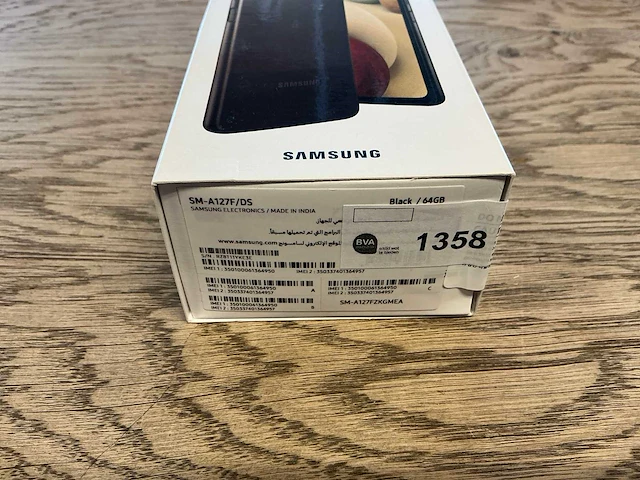 Samsung galaxy a12 64gb zwart - afbeelding 8 van  8