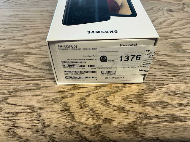 Samsung galaxy a12 64gb zwart - afbeelding 8 van  8