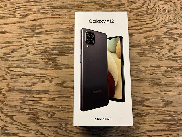 Samsung galaxy a12 64gb zwart - afbeelding 7 van  8
