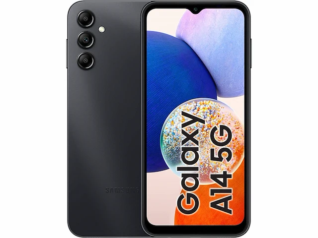 Samsung galaxy a14 5g smartphone 64 gb 16.8 cm (6.6 inch) zwart dualsim - afbeelding 1 van  5