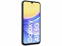 Samsung galaxy a15 5gsmartphone 4 gb/128 gb 6.5 fhd+ display usb-c zwart, blauw - afbeelding 1 van  5