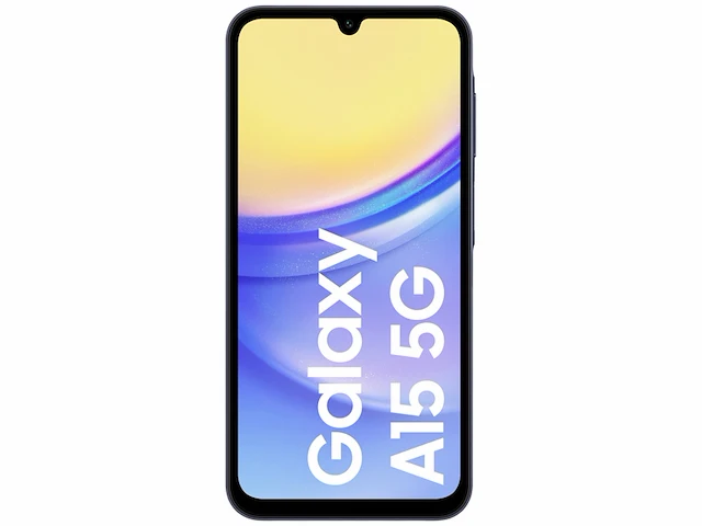 Samsung galaxy a15 5gsmartphone 4 gb/128 gb 6.5 fhd+ display usb-c zwart, blauw - afbeelding 3 van  5