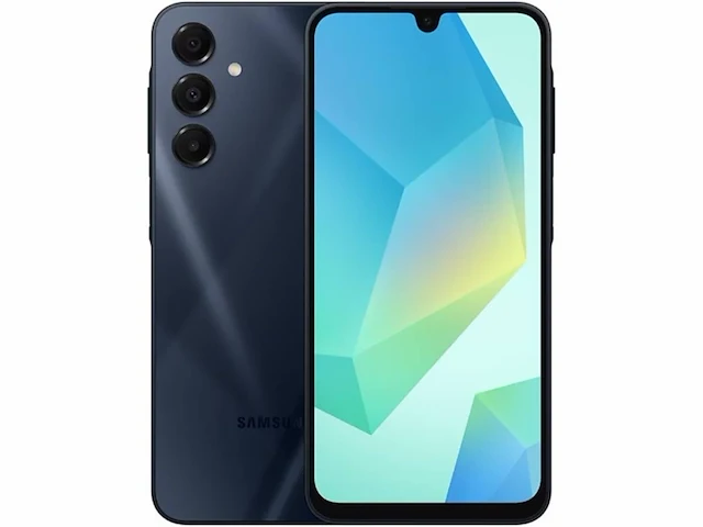 Samsung galaxy a16 5g smartphone 128gb blauw zwart - afbeelding 1 van  3