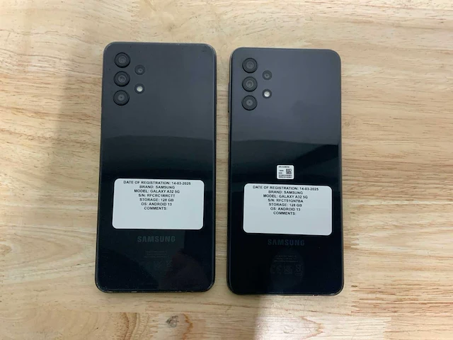 Samsung galaxy a32 5g mobiele telefoon (2x) - afbeelding 2 van  4
