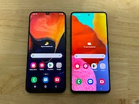 Samsung galaxy a50/a51 mobiele telefoon (2x) - afbeelding 1 van  10