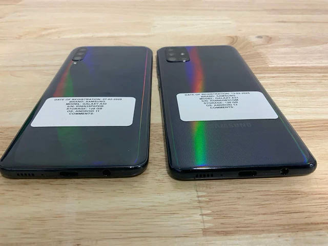 Samsung galaxy a50/a51 mobiele telefoon (2x) - afbeelding 8 van  10