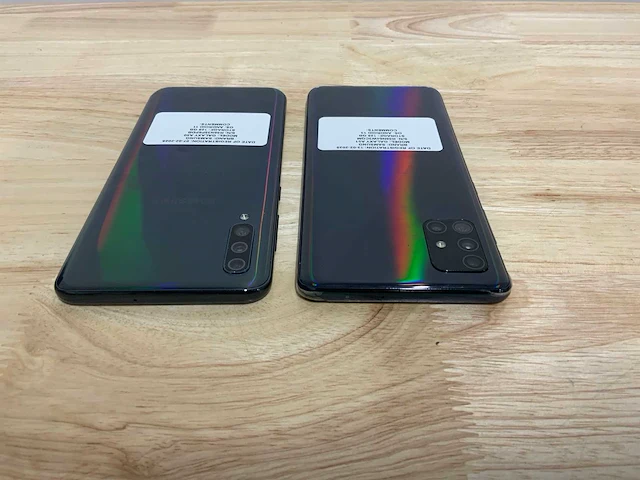 Samsung galaxy a50/a51 mobiele telefoon (2x) - afbeelding 10 van  10